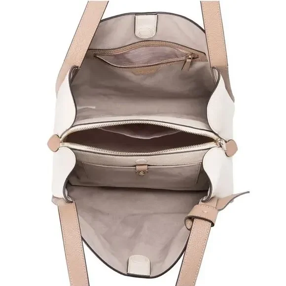 Kate Spade New York Knott Colorblock Large Shoulder Warm Stone Multi One Size - Picture 8 of 15